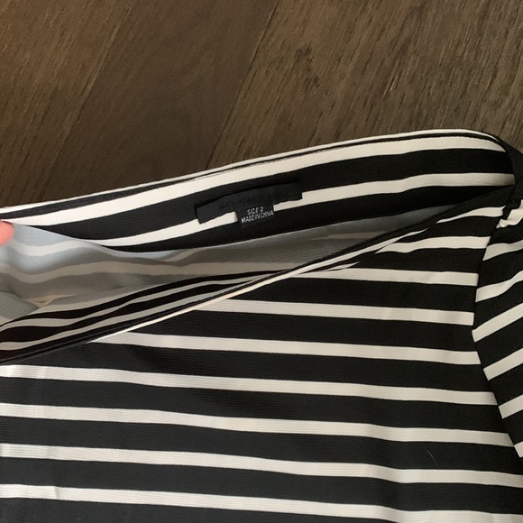 Alexander Wang black and white stripe dress - Picture 3 of 4